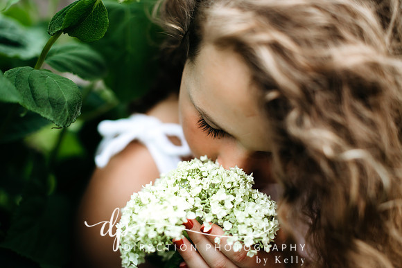stop and smell the hydrangeas